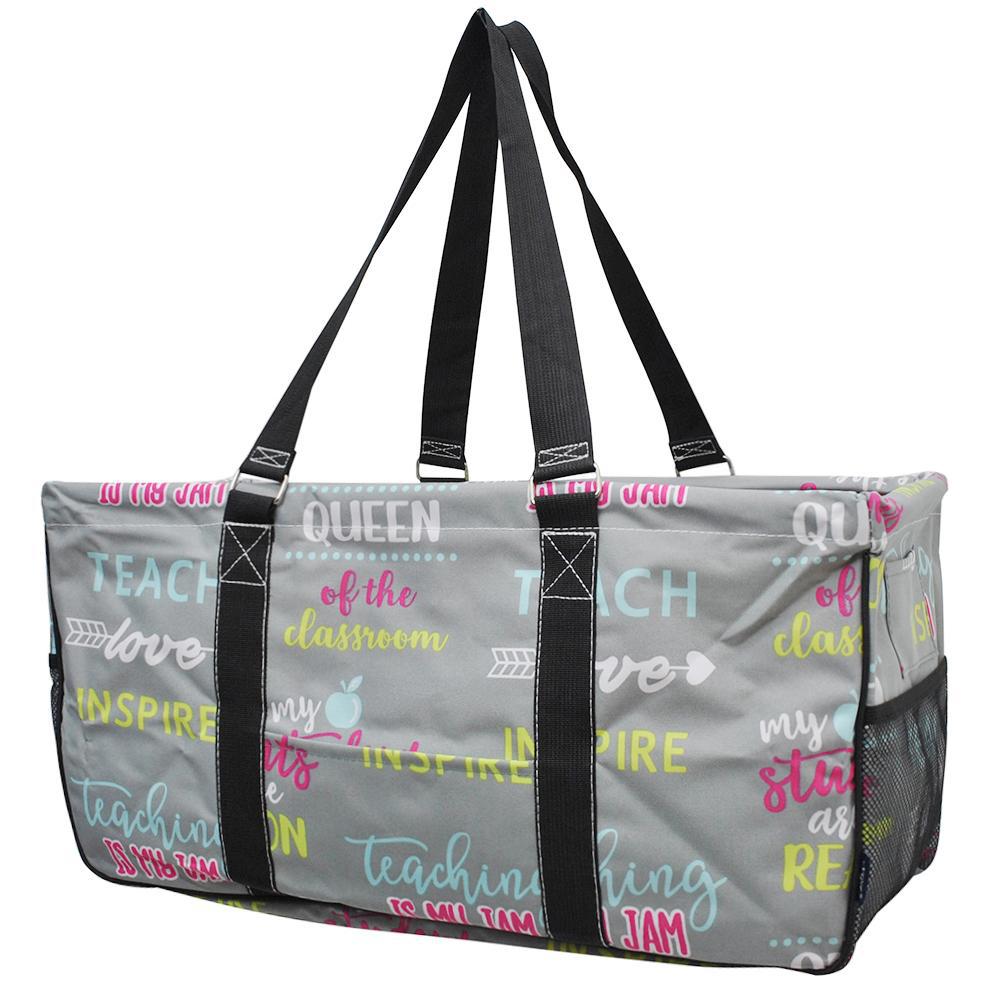 monogrammed tote bags for teachers