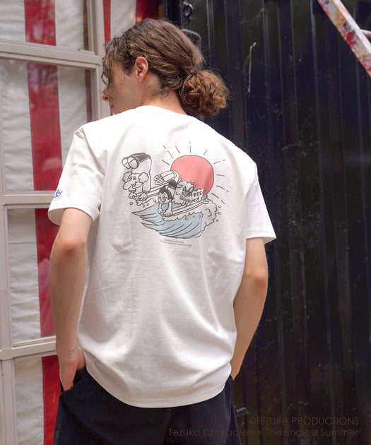 メール便送料無料対応可】 TES ロングTシャツ エンドレスサマー テス XL ロンT 刺繍