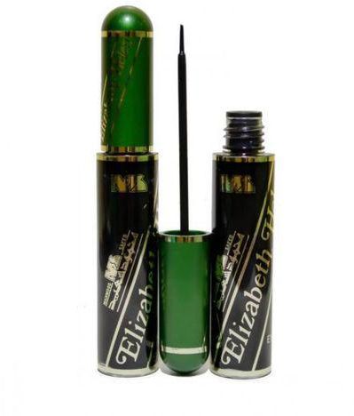 Elizabeth Helen Liquid Eyeliner- Black, 10 ml - كحل محمود سعيد سائل شديد السواد