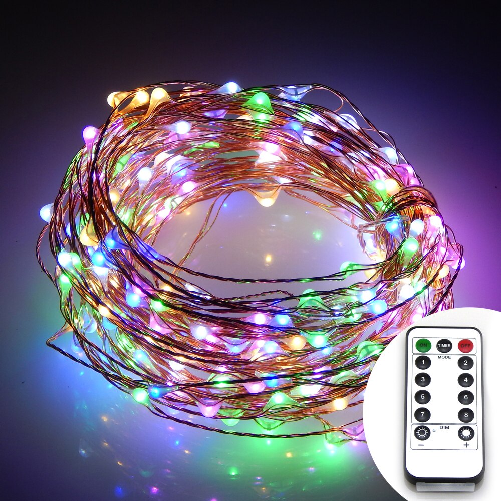 remote control battery operated rope lights