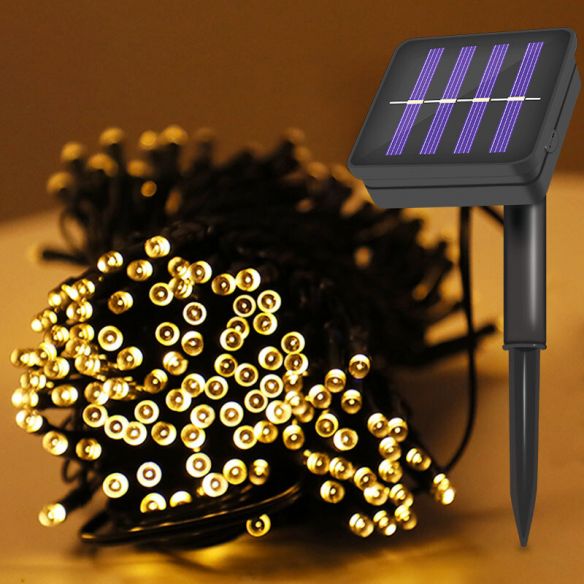 5m solar string lights