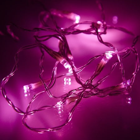 pink fairy lights led