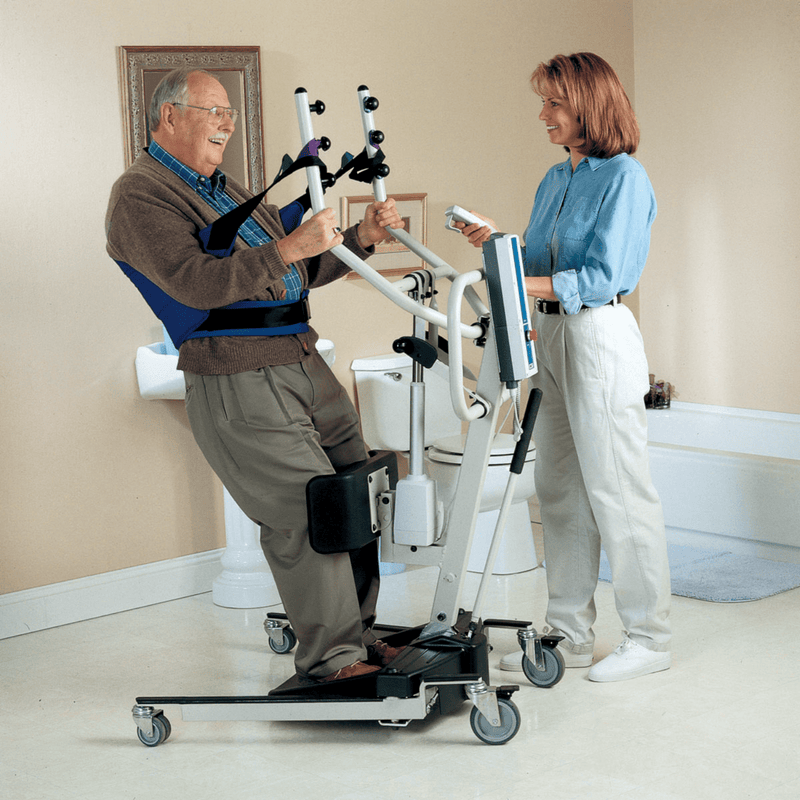 Invacare Reliant 350 Electric Stand Asisst Sit To Stand Patient Lift 350lb Dansons Medical 1465