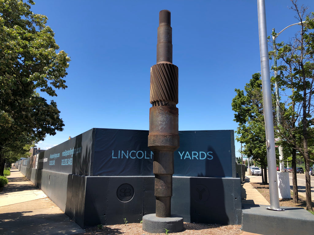 Monument for Finkle Foundry in Lincoln Yards