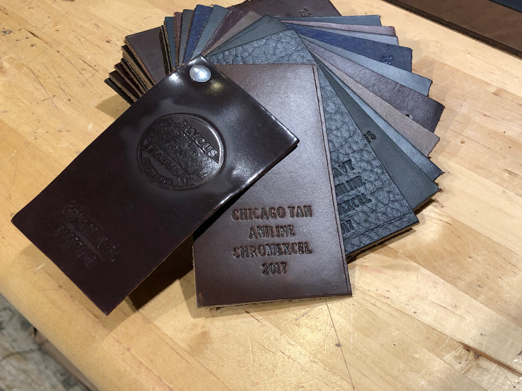 Horween Chromexcel Leather Swatchbook