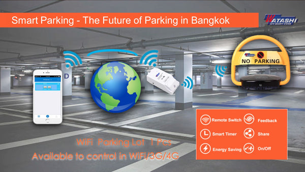 Watashi: The future of Smart Parking ที่จอดรถสู่ยุคอนาคต 