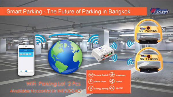 Watashi: The future of Smart Parking ที่จอดรถสู่ยุคอนาคต 