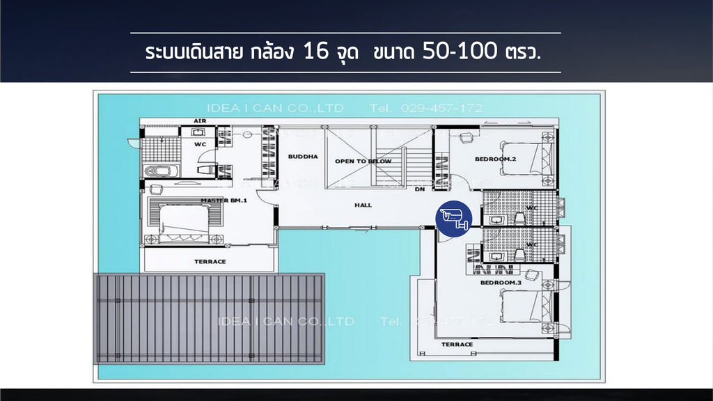 ติดกล้องวงจรปิดที่บ้าน