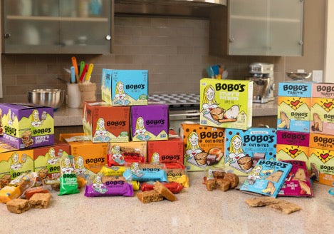 Bobo's oat bar product line