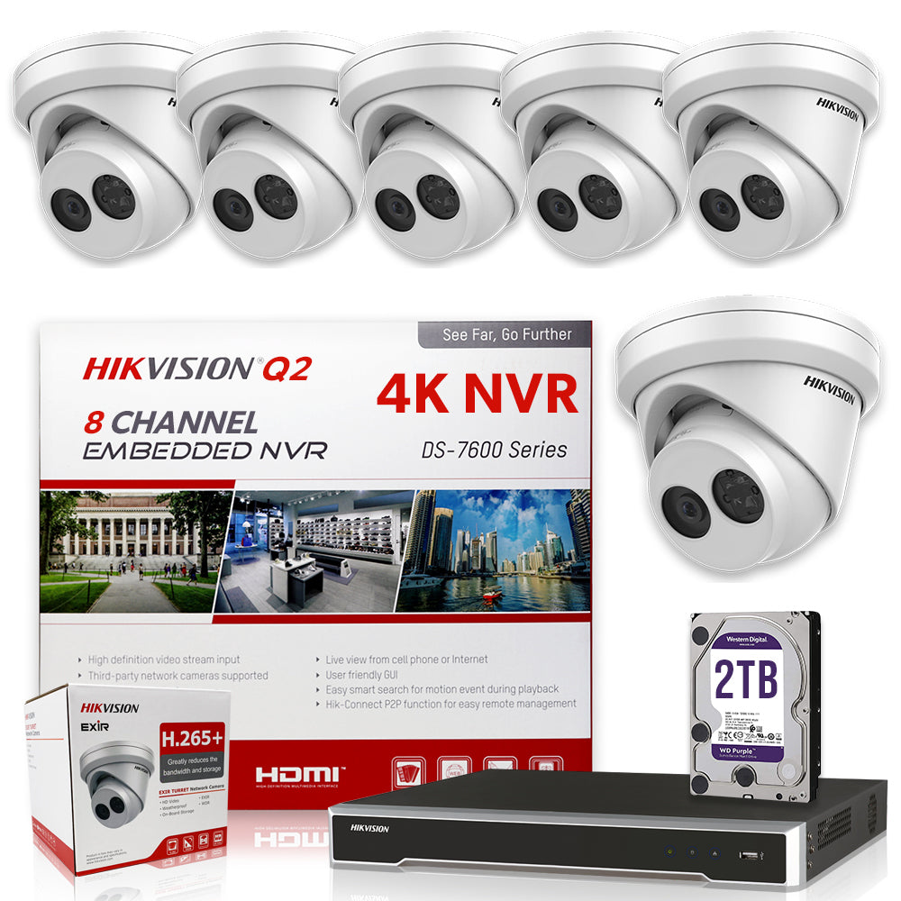 hikvision turret ip camera