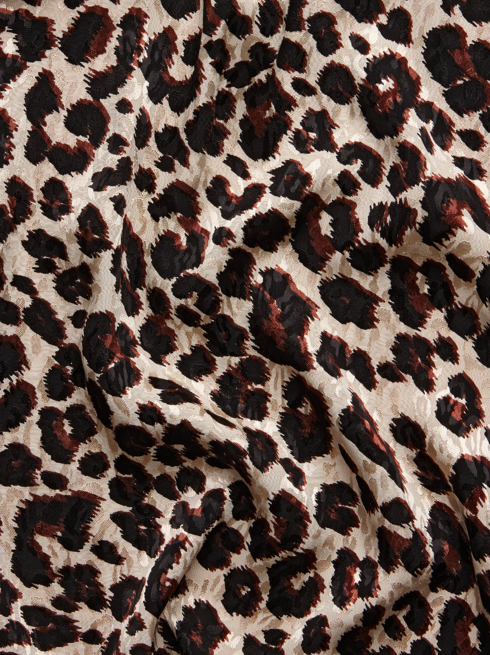 Aurelie Leopard Print Feather Wrap Dress