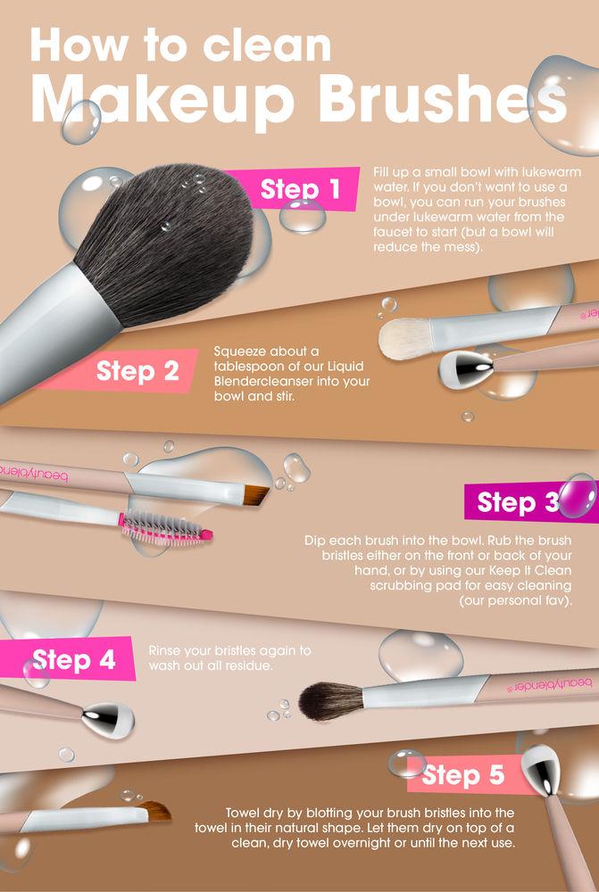 How to Clean Makeup Brushes the Right Way  Beautyblender®