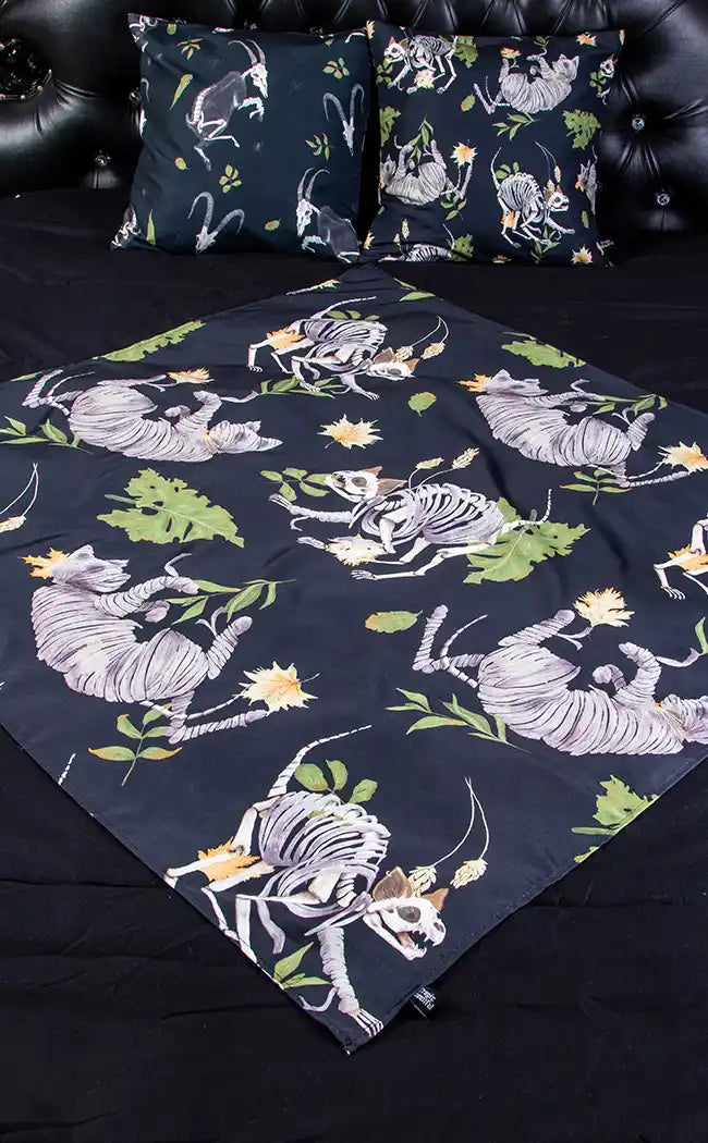 Bastet Tapestry | Altar Cloth | Tablecloth-The Haunted Mansion-Tragic Beautiful