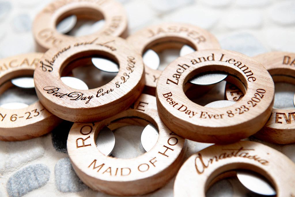 custom bottle openers wedding