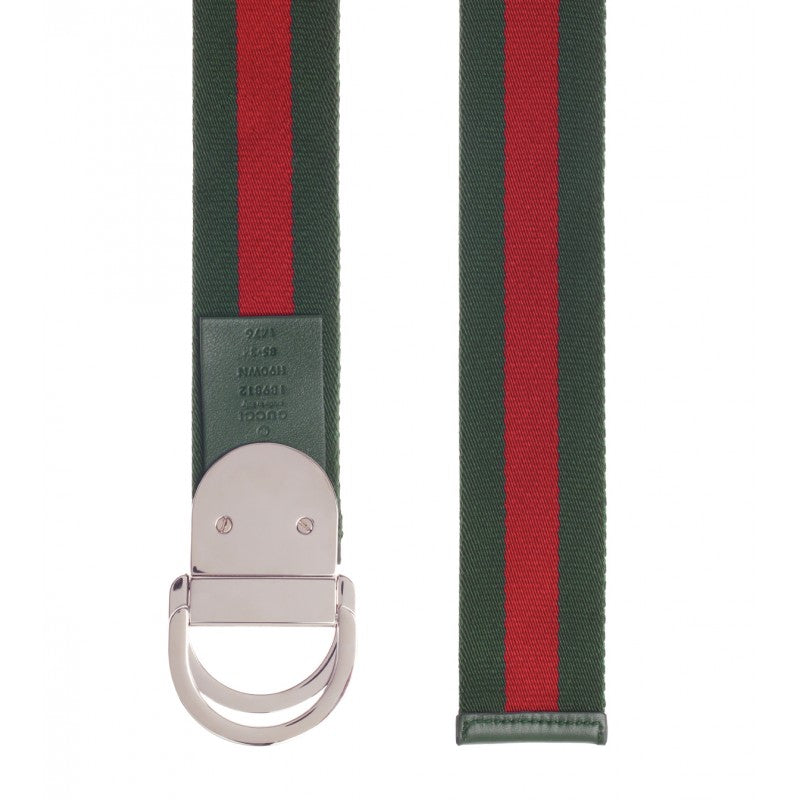 gucci nylon web belt