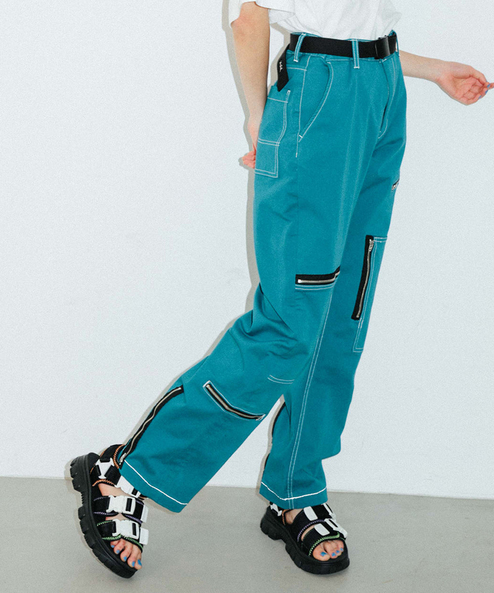 直販販売品 - X-girl #1 SKATER TWILL FLIGHT PANTS 美品 - 東京:1823