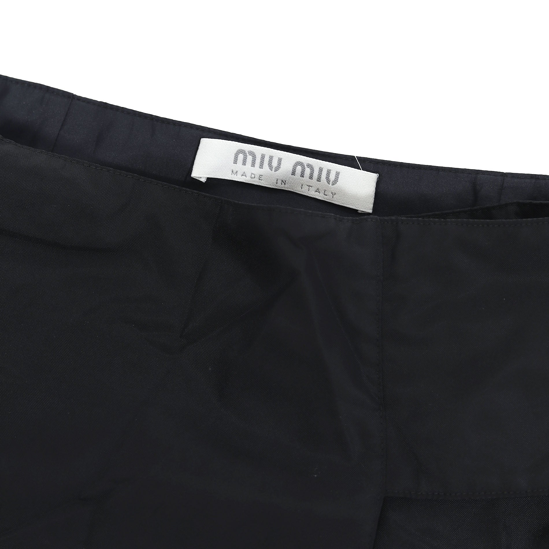 1999SS MIU MIU archive nylon short | www.supremecourtbar.org.np