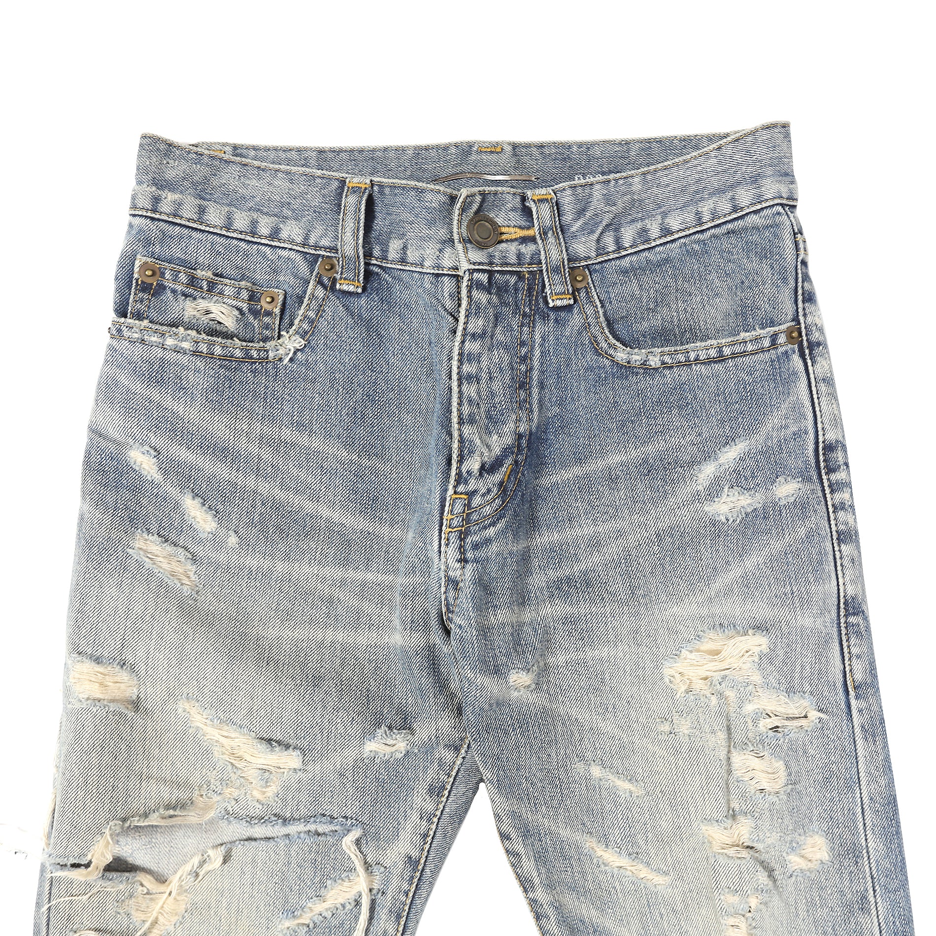 Saint Laurent FW13 Big Crash Denim