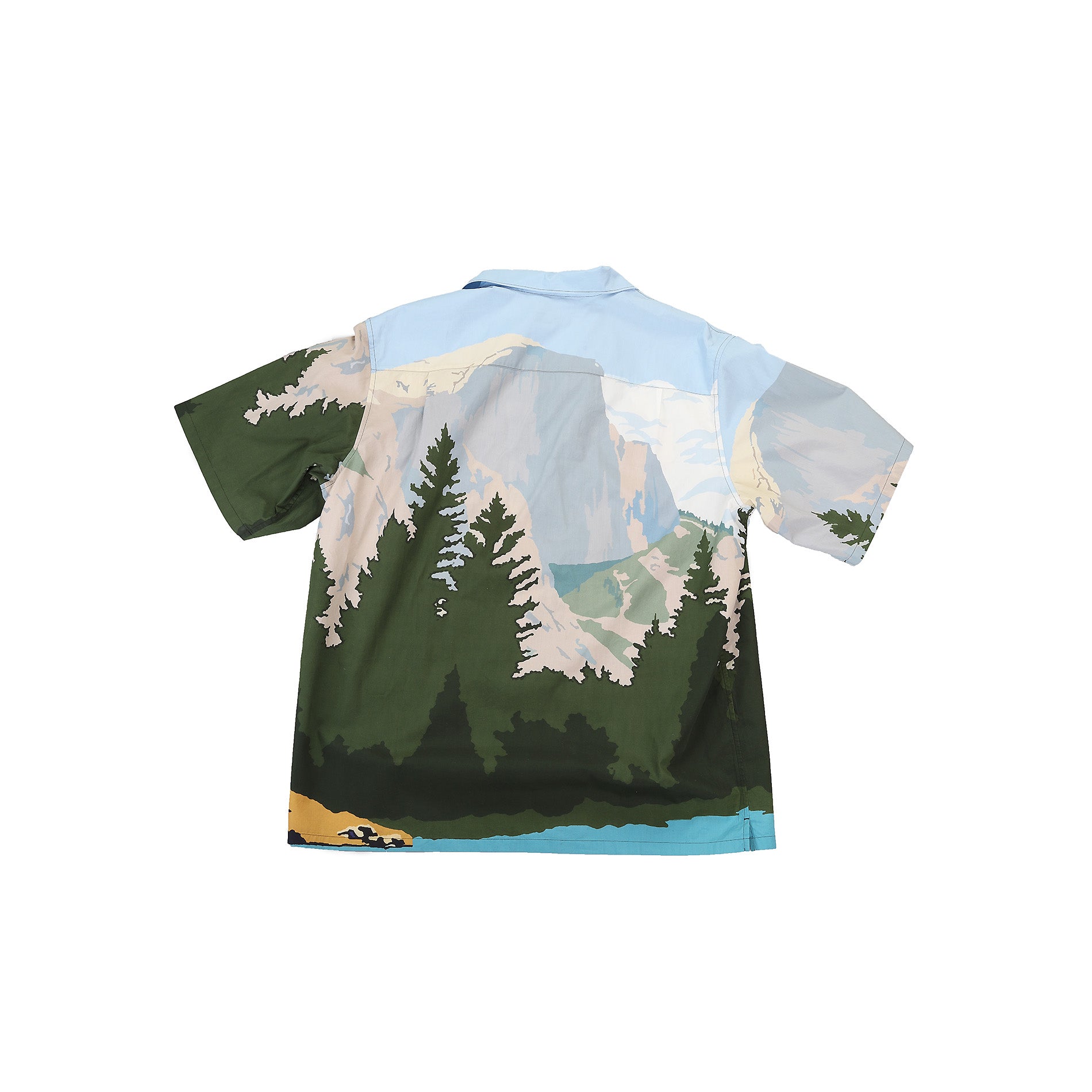 Prada SS17 Camp Collar Painting Shirt