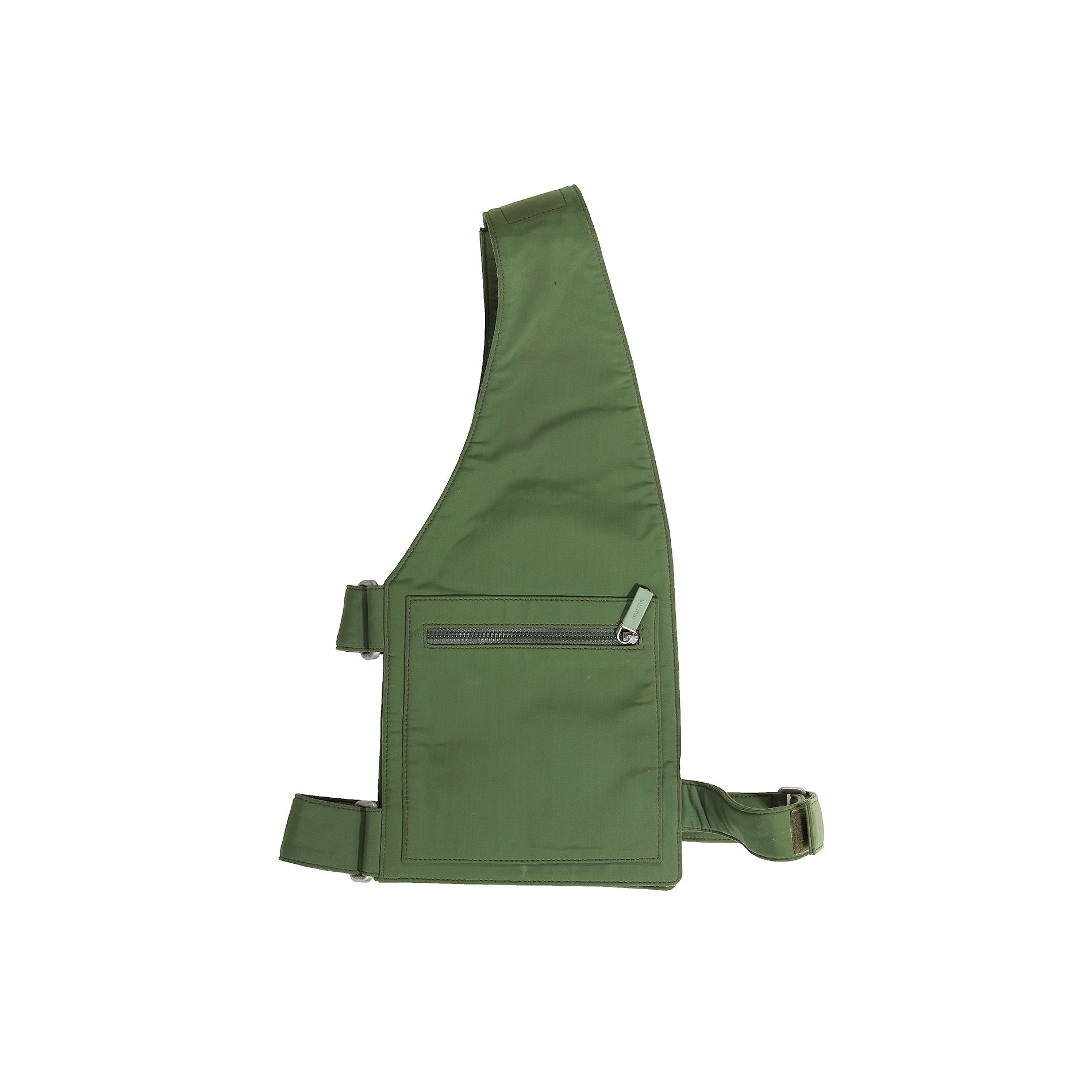 Miu Miu SS99 Green Holster Cargo Body Bag