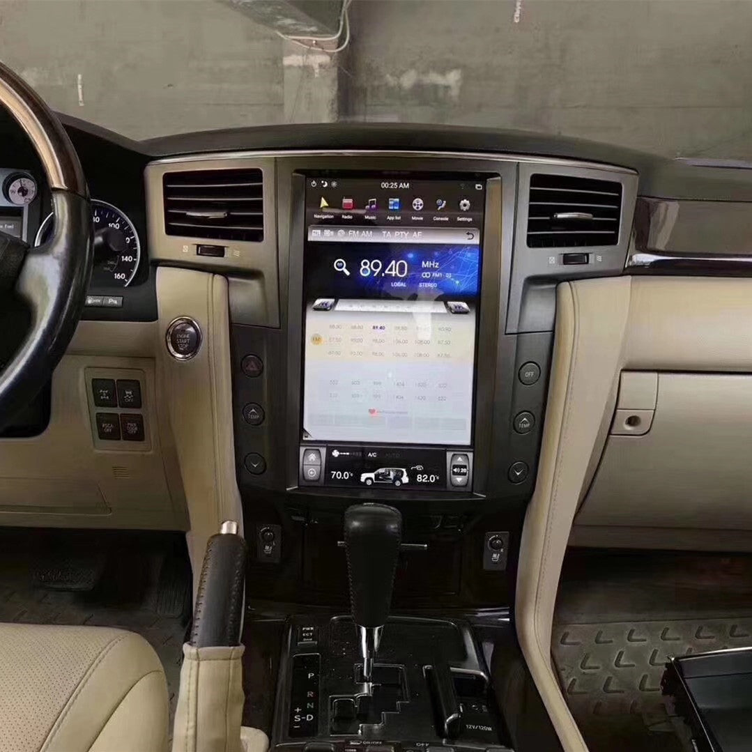 Lexus LX 570 2007 2015 13.6" Vertical Screen Android