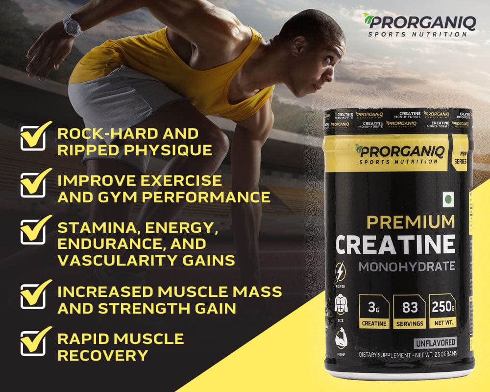 Best Creatine Monohydrate Supplement In India Prorganiq 7355