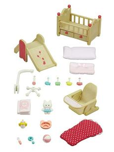 sylvanian families nursery room set