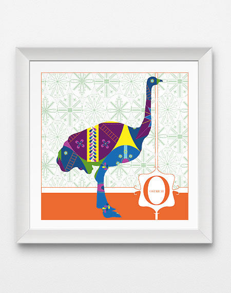 Ostrich Print