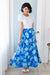 Blue Skies Maxi Skirt