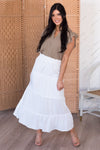 Under The Sun Modest Tier Skirt Skirts vendor-unknown 