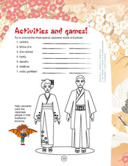 kids' travel guide Japan Sample page