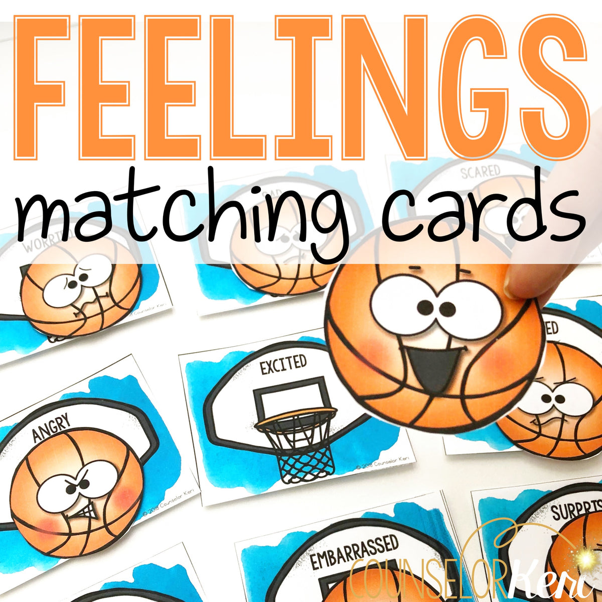 Feelings Activities: Feelings Cards for Feeling Centers & Emotion Iden