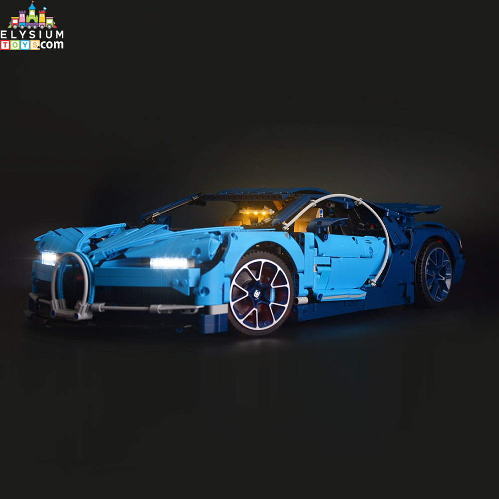 lego technic bugatti chiron led lights