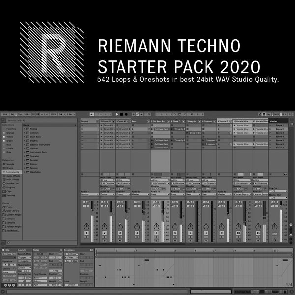 Free Techno Starter Sample Pack for Ableton and FL Studio