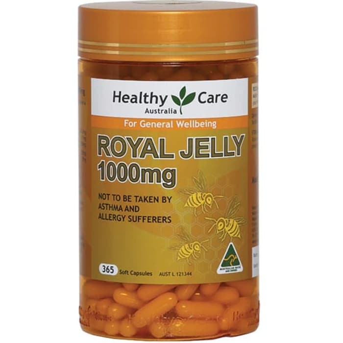Healthy Care Royal Jelly 1000 365 Soft Capsules Good Day Living