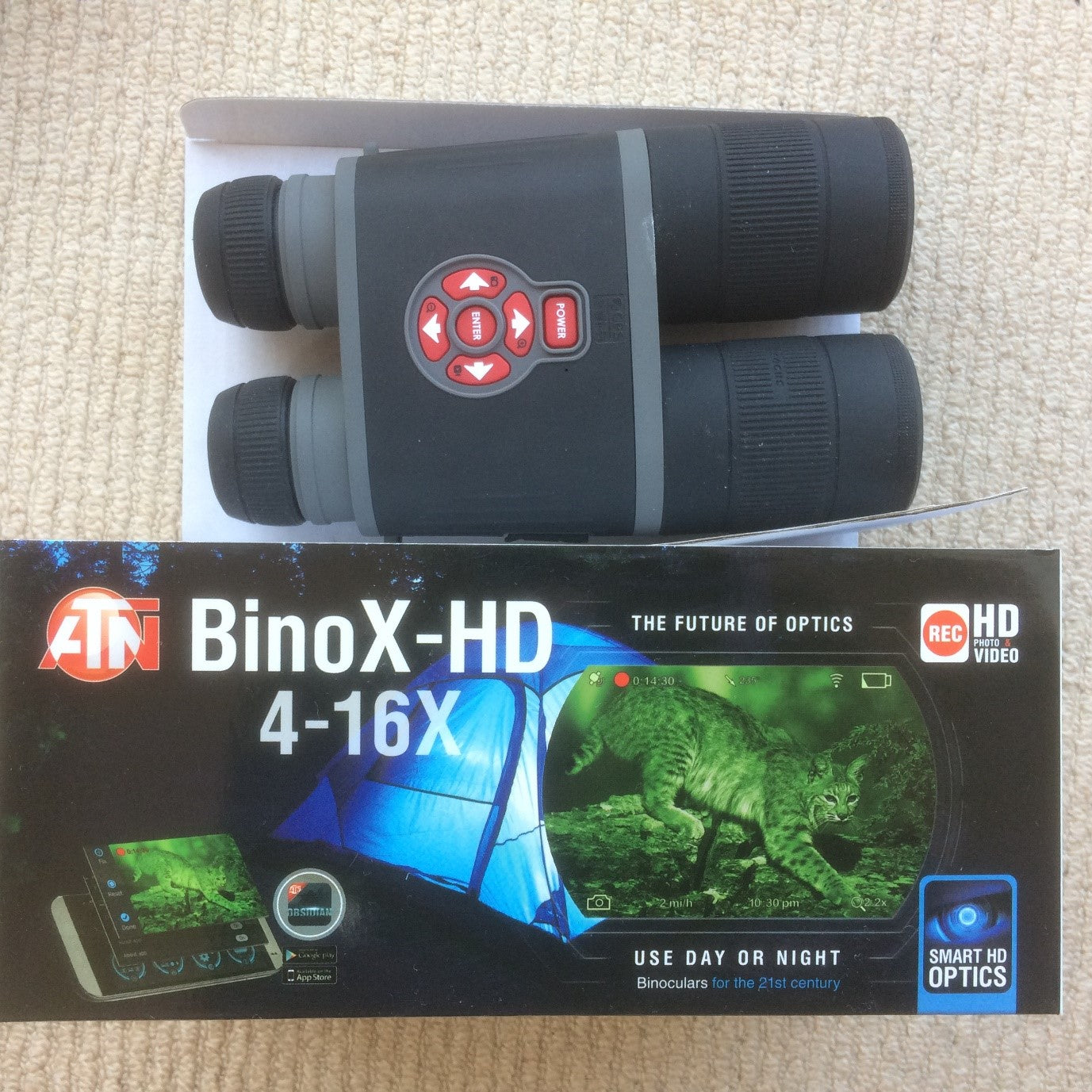 ATN Binoculars for day/night vision scope