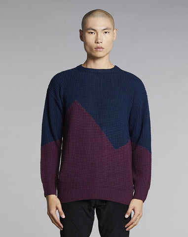 colour block jumper