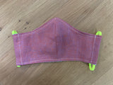 Face Mask - Linen Pink frame