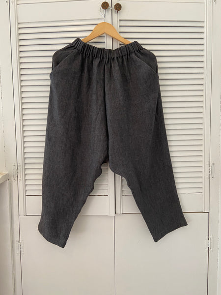MUKU Dark Navy Pants with Back Pockets