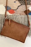 Dragon Diffusion- Interlace Twin Pochette - Tan