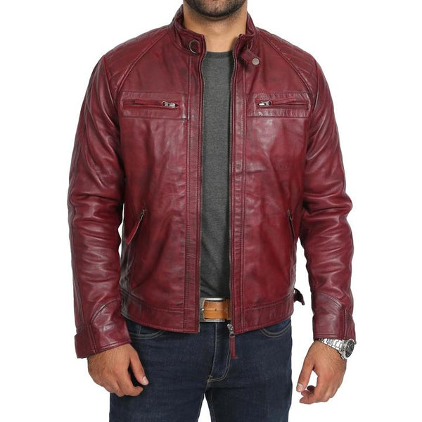 Mens Biker Leather Jackets