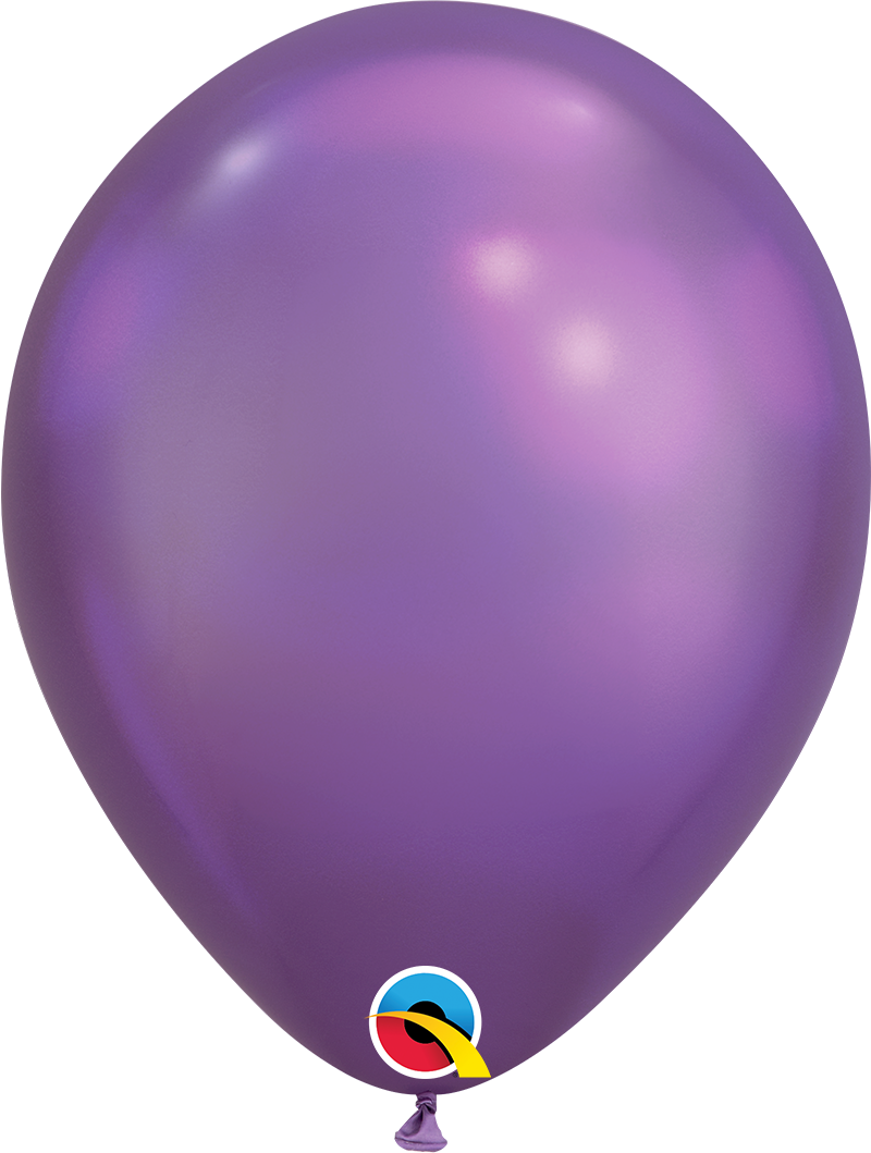 chrome-balloons-11-100pz-purple-markelan-shop