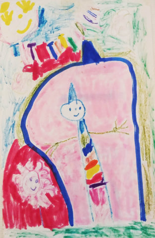 Kate Endle toddler drawing