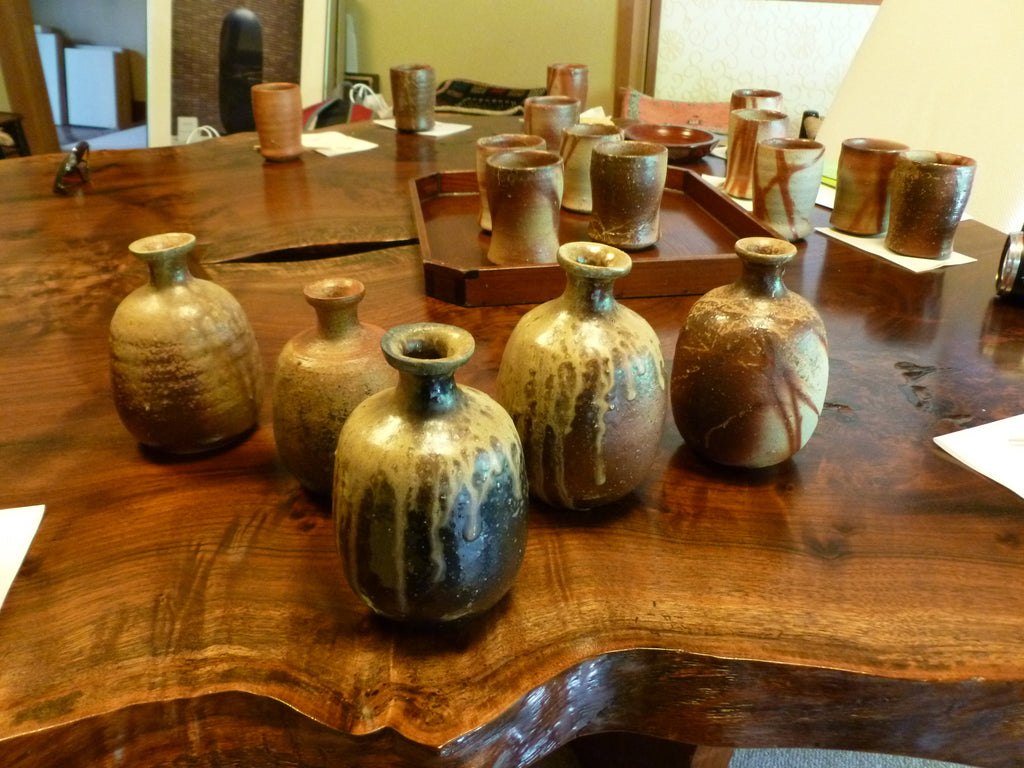 Japanese ceramic vases
