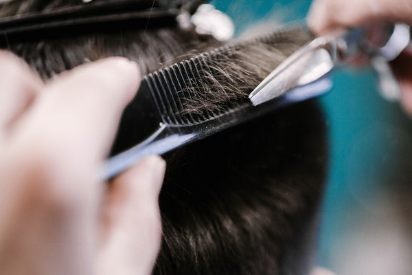 Trimming hair