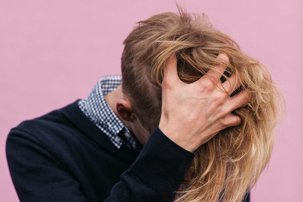 Man with long hair