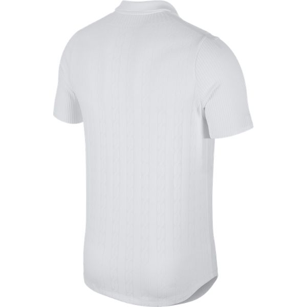 Nike Men's Advantage Polo (White) - RacquetGuys