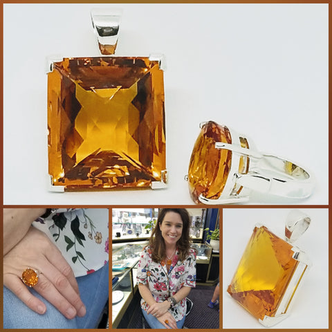 Cape Diamond Exchange Jewelry_Citrine Custom Jewelry