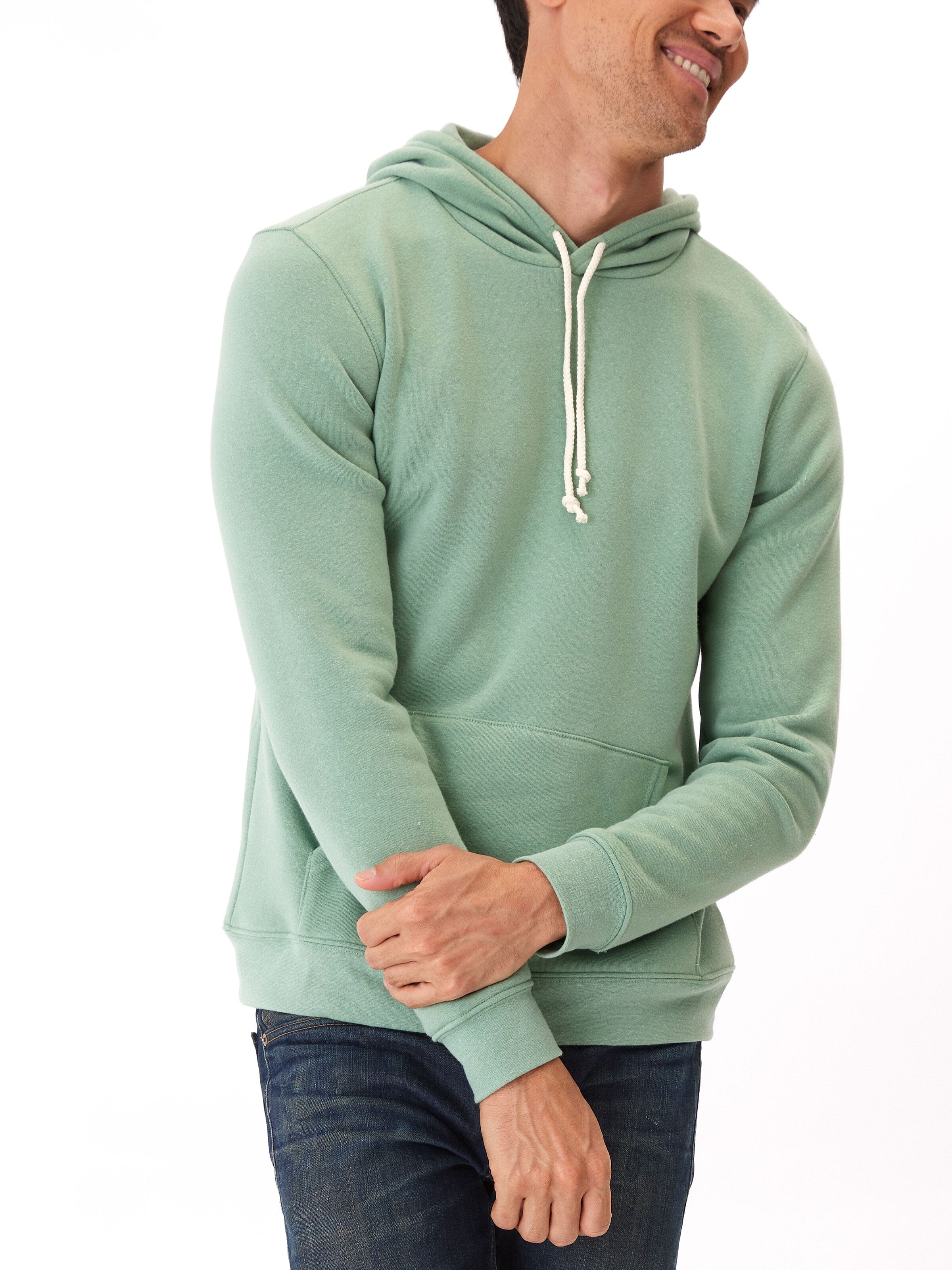 Triblend Pullover Hoodie Mens Outerwear Sweatshirt Threads 4 Thought 