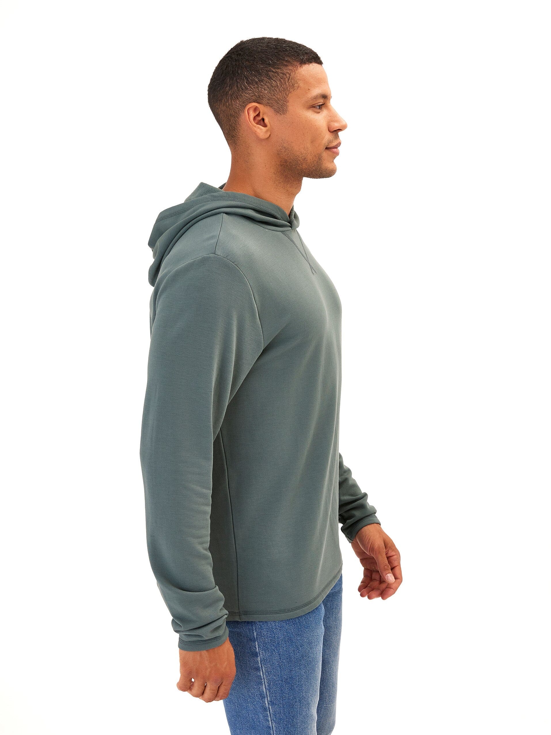 Dex Modal Fleece Pullover Hoodie Mens Outerwear Sweatshirt Threads 4 Thought 